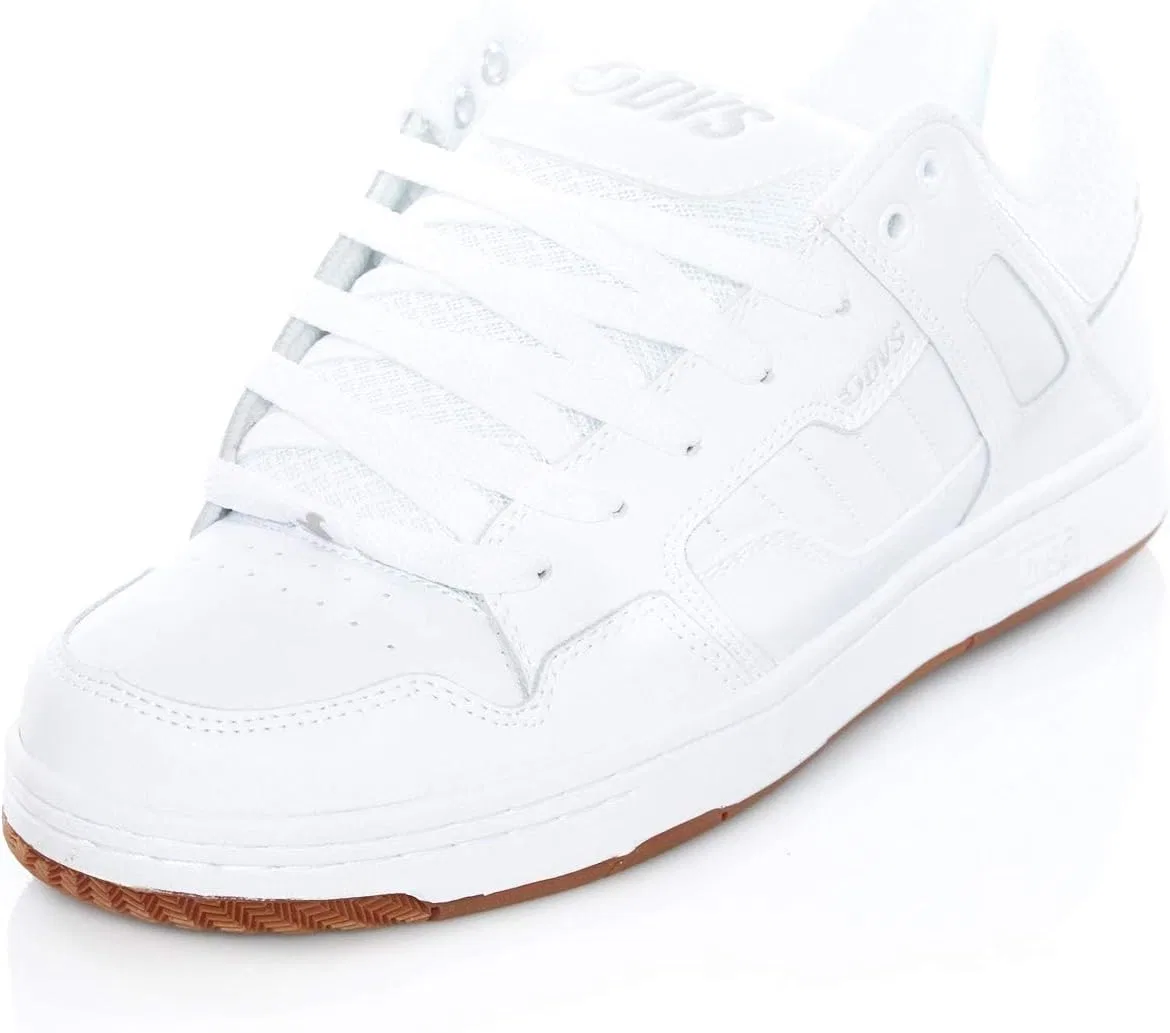 Мужские скейтбордические кроссовки DVS Dvf0000278103, 2-White Reflective Rubber, Black