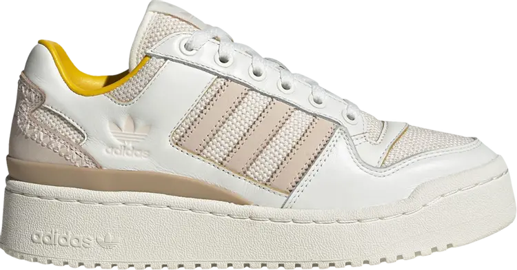 

Кроссовки Wmns Forum Bold Stripes 'Quartz Bold Gold', белый