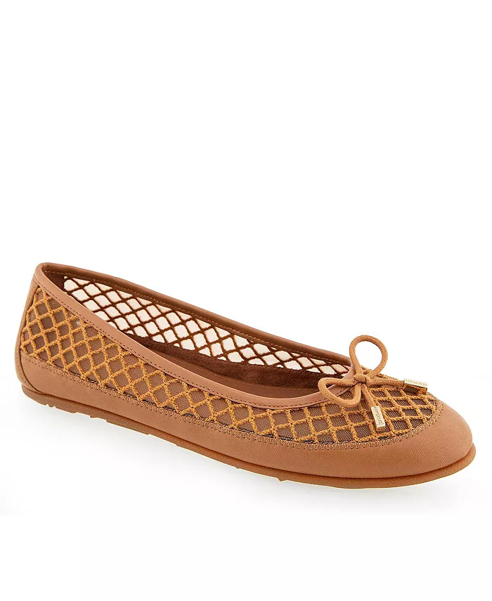 Женские балетки Palma Bow Aerosoles, коричневый/бежевый