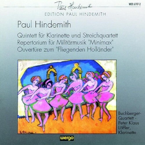 

CD диск Hindemith / Loffler / Buchberg Quartet: Clarinet Quintet