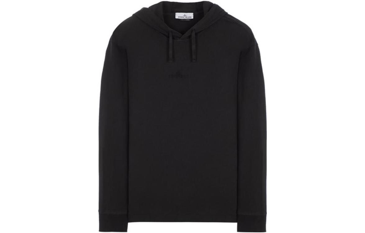 

Толстовка мужская Stone Island с капюшоном, черный