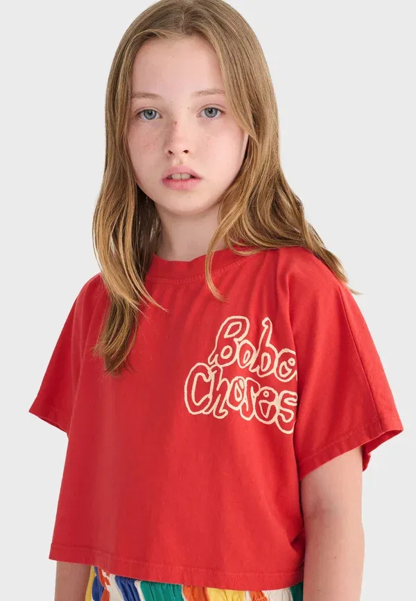 Футболка с принтом Bobo Choses, красный — фото 2