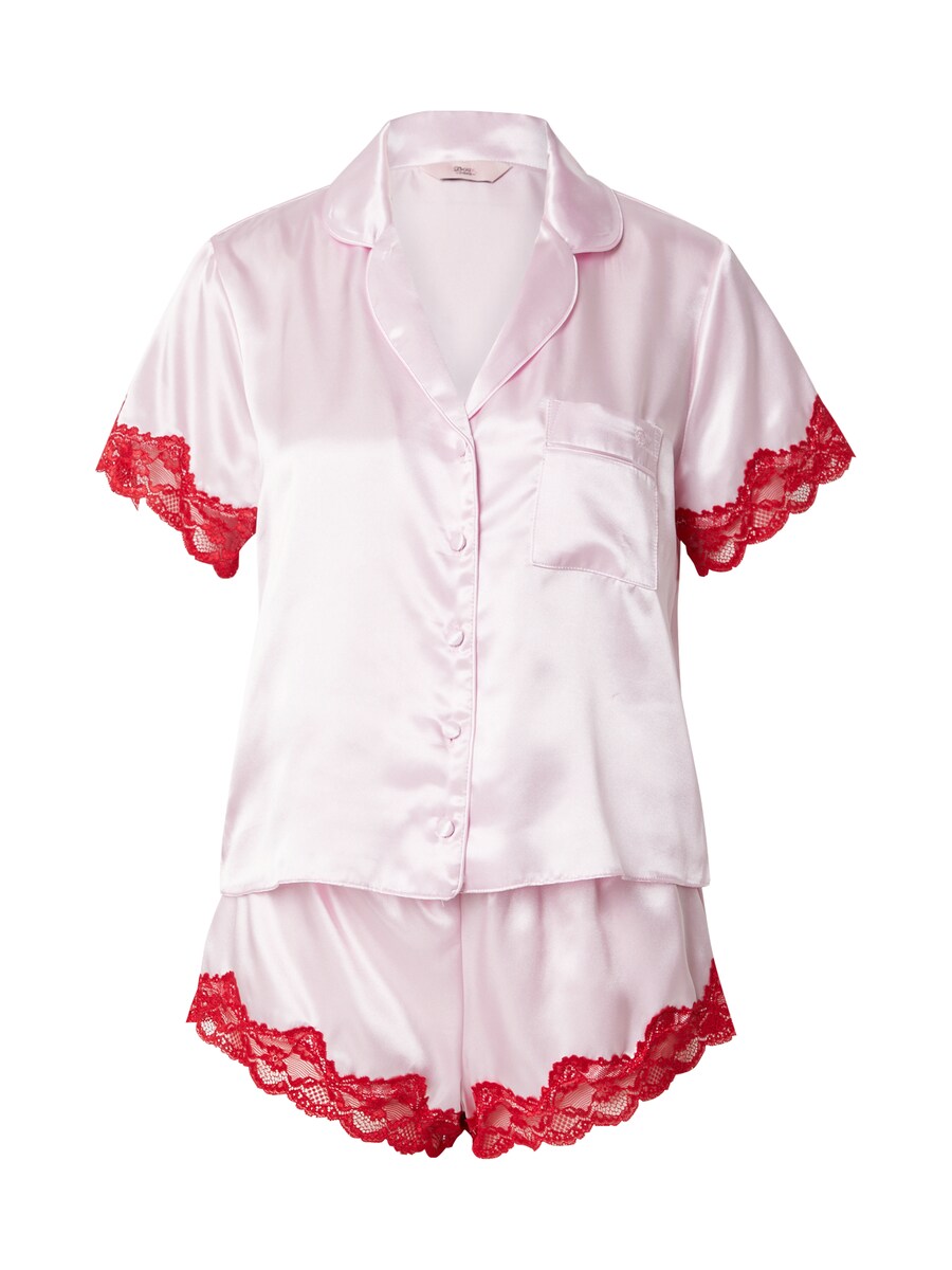 

Короткий пижамный комплект Boux Avenue AMELIA REVERE, розовый