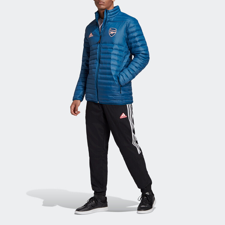 Куртка Adidas Arsenal Soccer/Football Sports Down, синий — фото 3