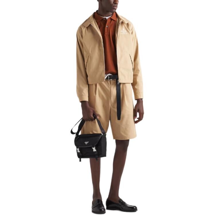 Куртка мужская бежевая Prada, бежевый — фото 2