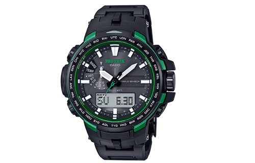 

CASIO Часы Men PRO TREK Black Watch PRW-6100FC-1PR
