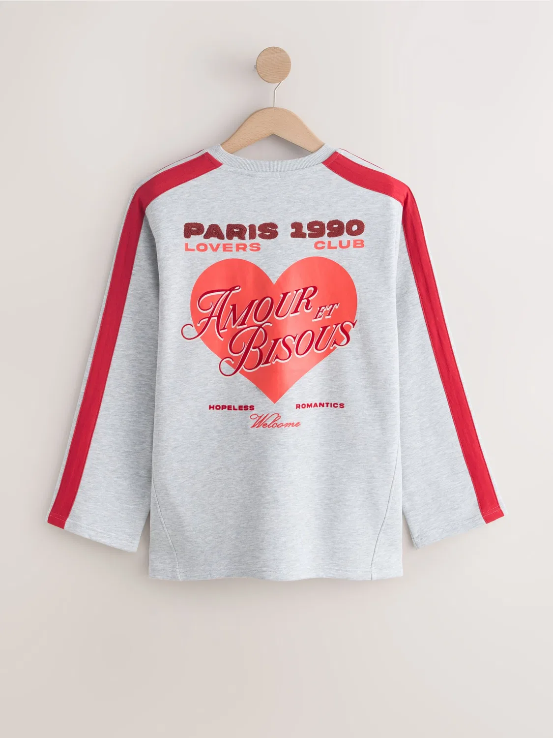 Толстовка 'Valentines Paris' Next, Grey — фото 2