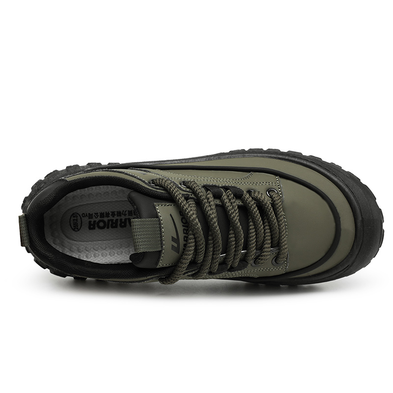 WARRIOR Повседневные кроссовки мужские low top black — фото 4