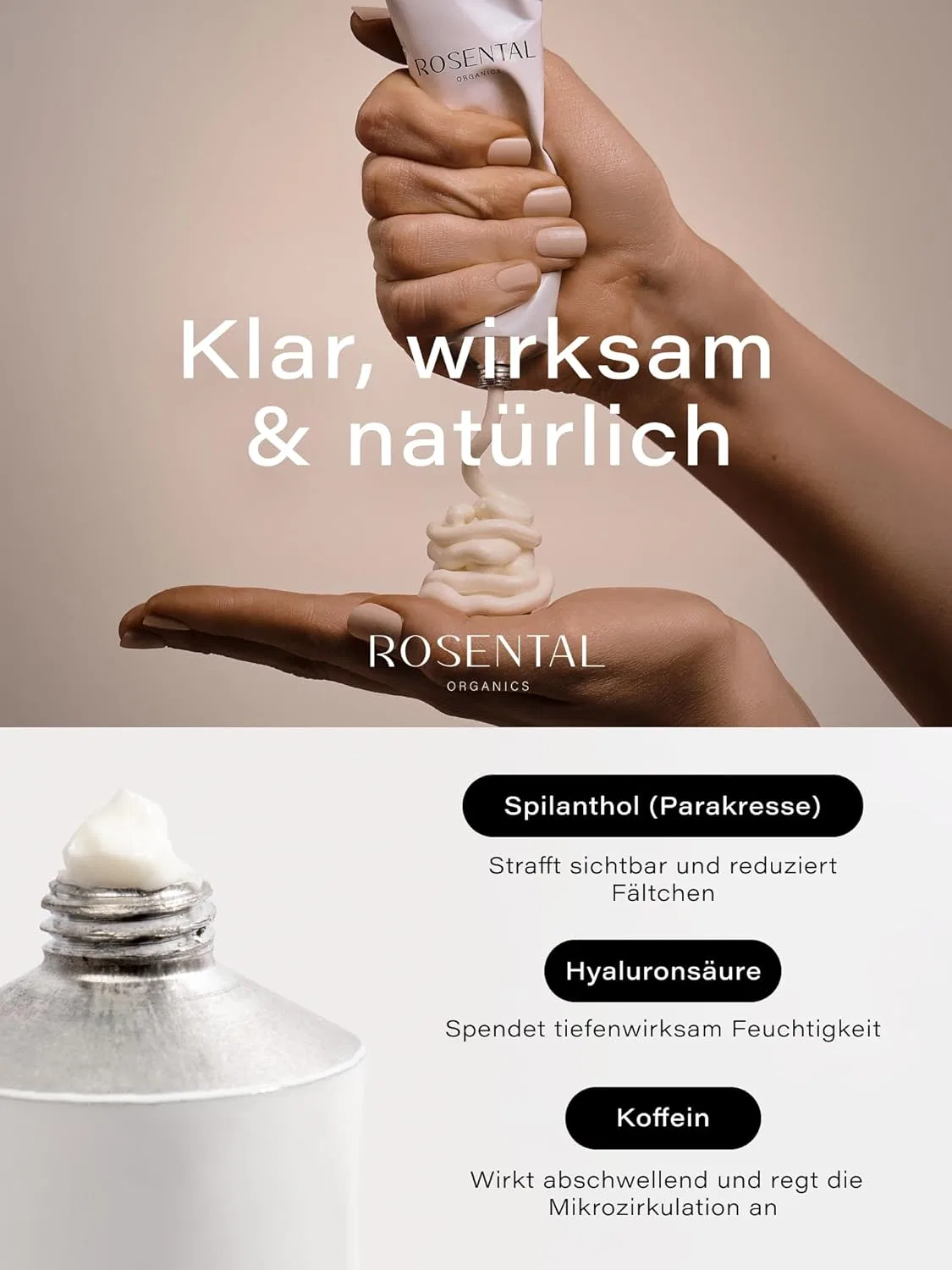 Маска для лица Rosental — С лифтинг-эффектом «Botanical Lifting Effect Mask» от Organics — фото 3