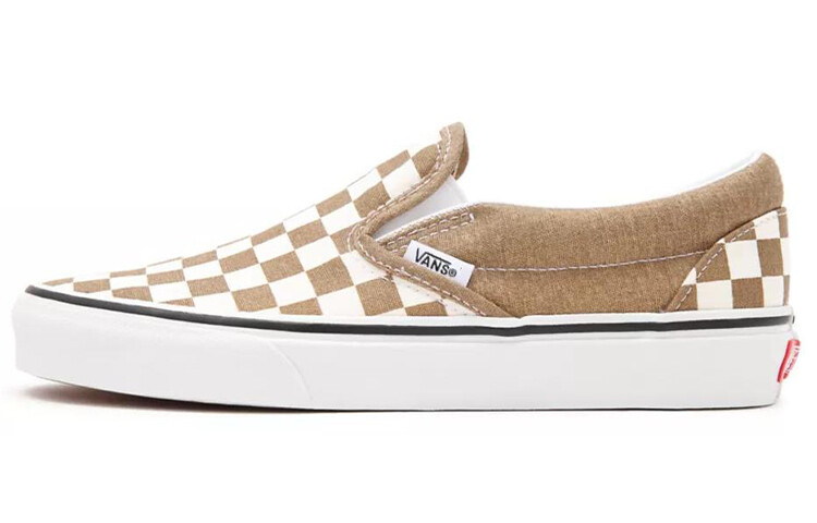 

Кроссовки Vans Slip-on Chessboard Brown/White