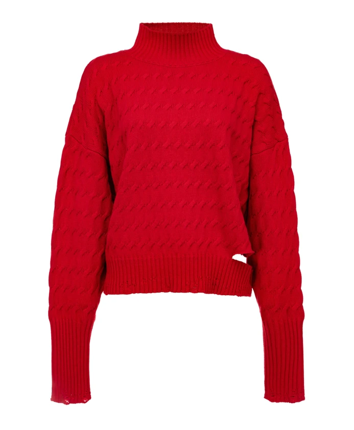 

Свитер с высоким воротником Nymphaeum 1 Pinko, красный