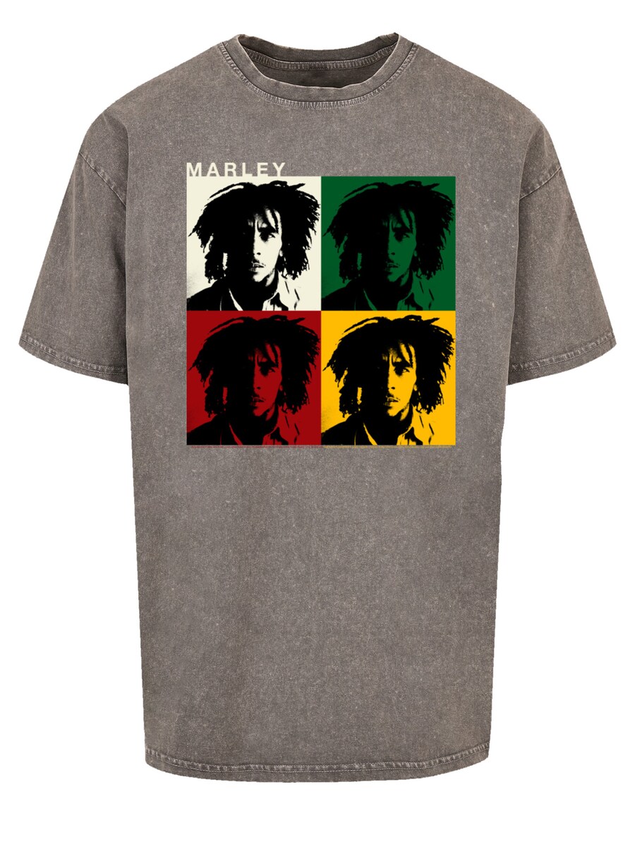 

Рубашка F4NT4STIC Bob Marley, пятнистый серый