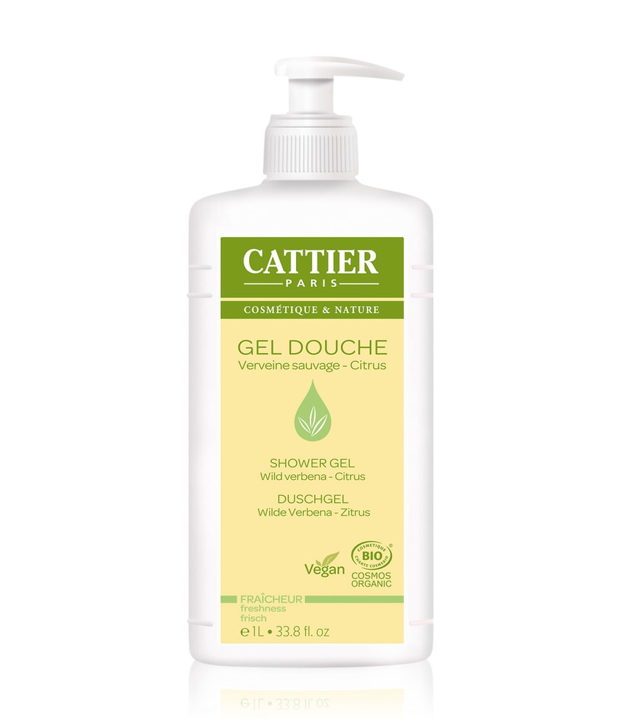 

Гель для душа Cattier Reinigung Wilde Verbena-Zitrus, 1000 ml