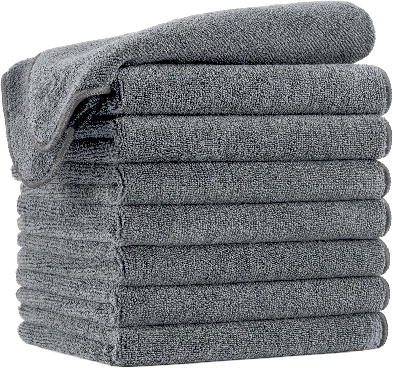 Профессиональные парикмахерские полотенца Polyte из микрофибры, 8 шт. Polyte, Darkgray