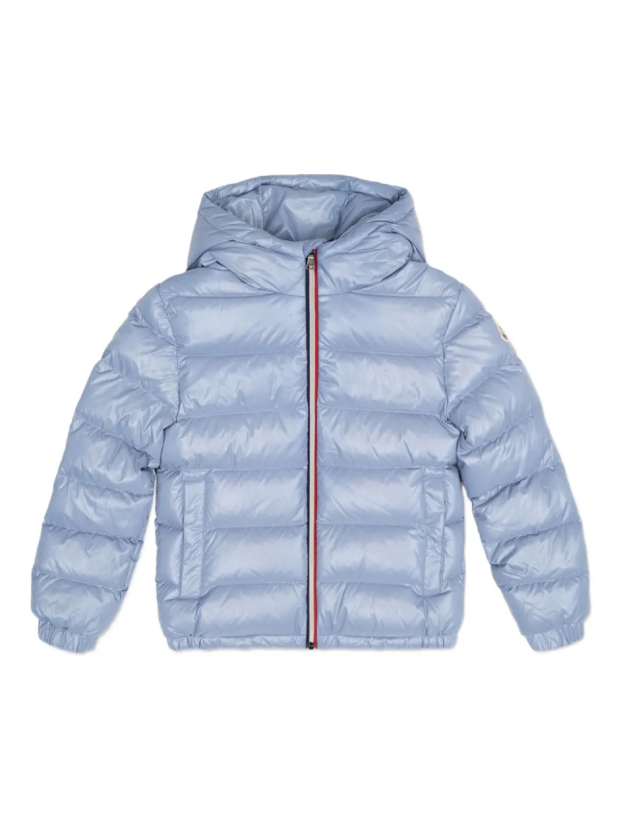 

Moncler Enfant пуховик New Aubert, синий