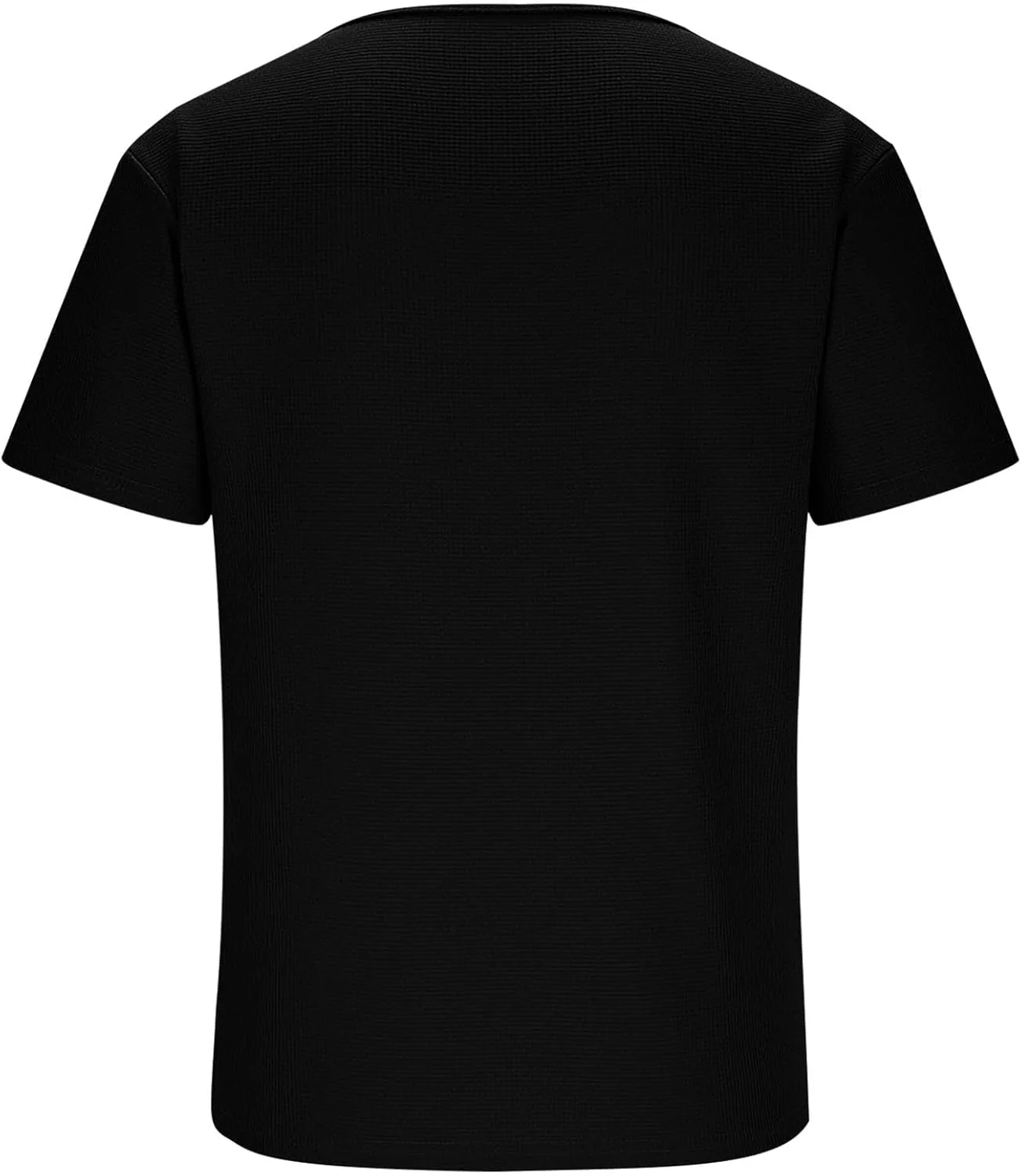 Мужская футболка с глубоким V-вырезом, Waffle Knit, Slim Fit — фото 3