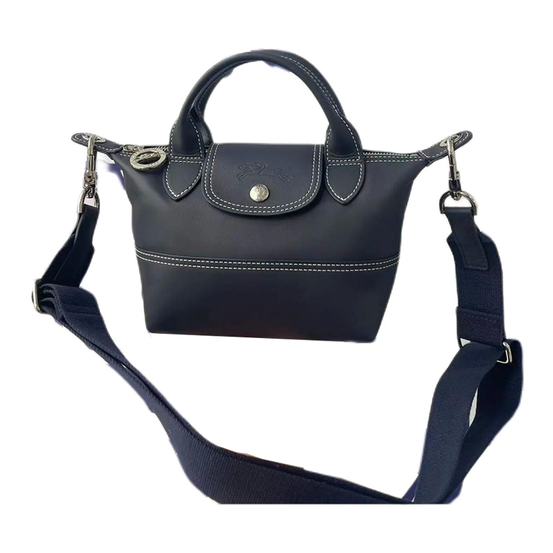 

LONGCHAMP Сумка через плечо Le Pliage Xtra из коровьей кожи мини мужская морской синий