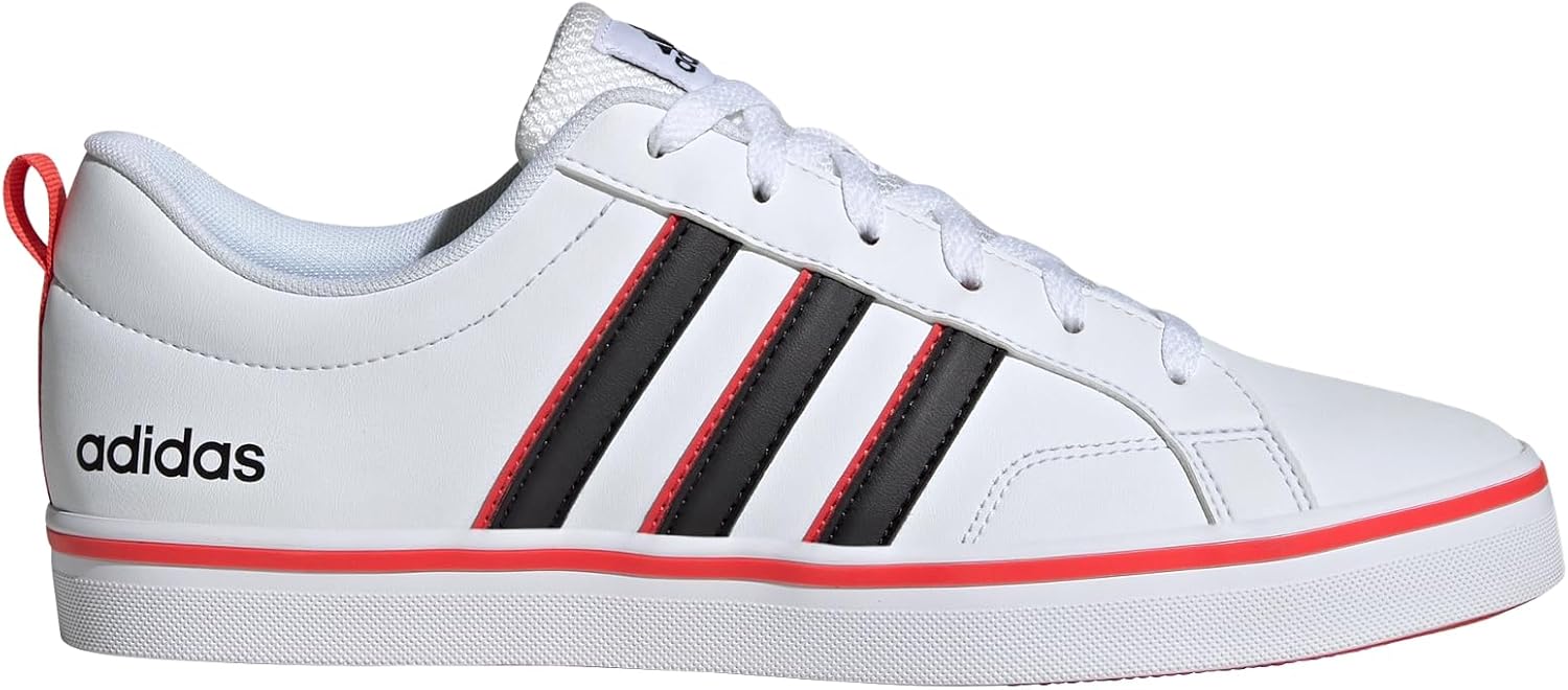 Мужские кроссовки Adidas NEO Pace Vs Fashion, белый/черный/красный/ярко-красный — фото 2