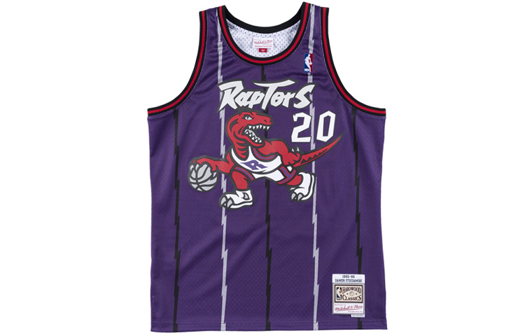 

Mitchell Ness Баскетбольная майка Mitchell & Ness унисекс фиолетовая