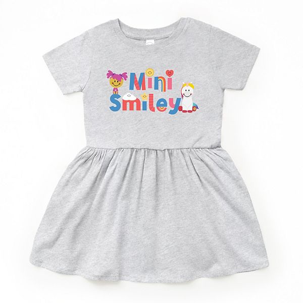 

Платье для малышей Mini smiley icons unicorn The Juniper Shop, Heather Grey