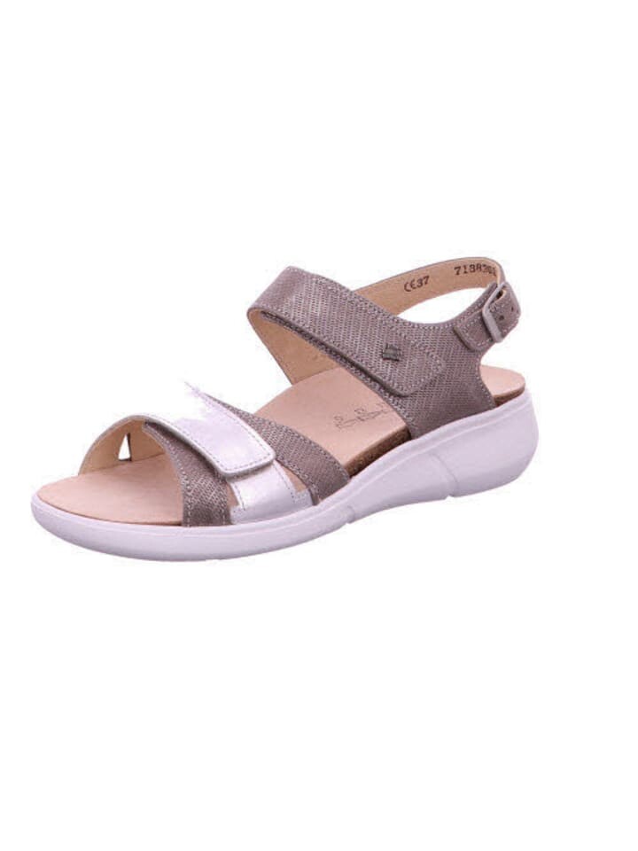 

Сандалии на плоской подошве Finn Comfort, цвет fango/silber