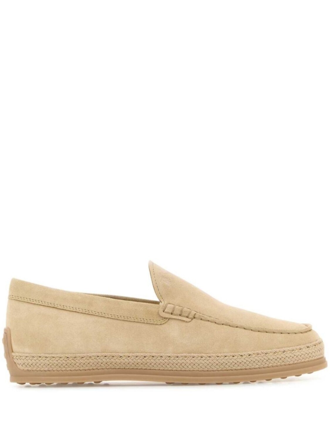 

Замшевые мокасины Tod's, нейтральный