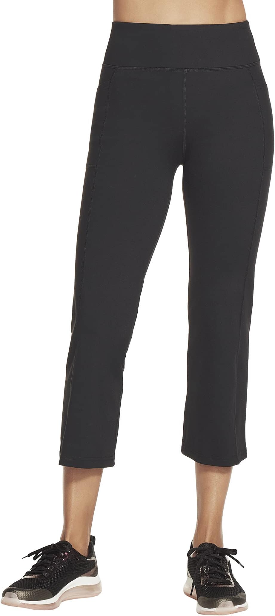 

Брюки SKECHERS GO WALK High Waisted Crop Pants, черный