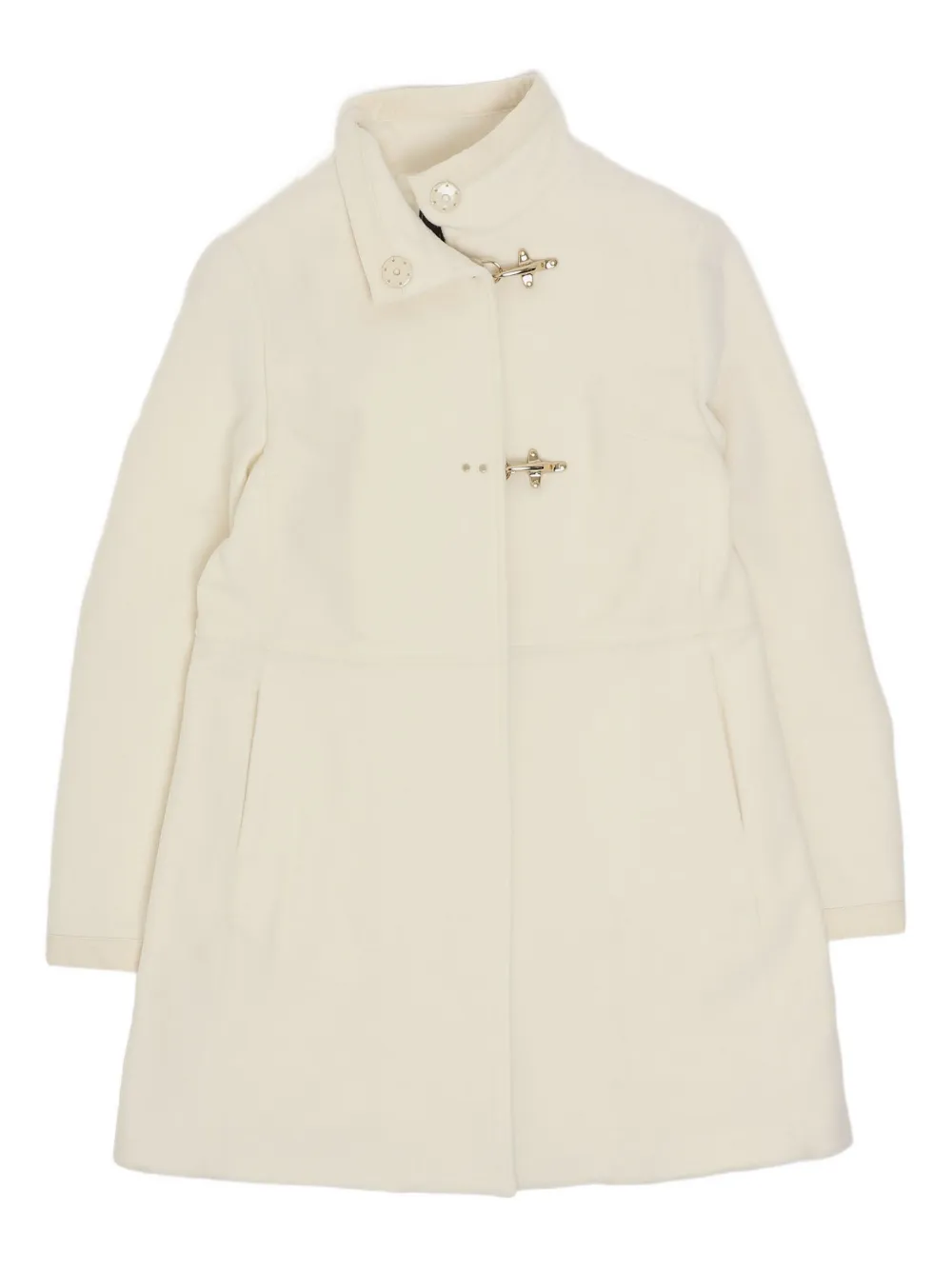 

Дафлкот с воротником-стойкой Fay Kids, слоновая кость