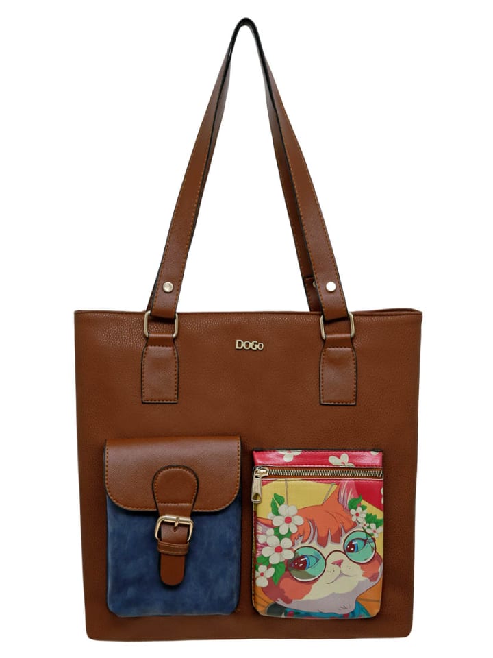 

Наплечная сумка Dogo, коричневый