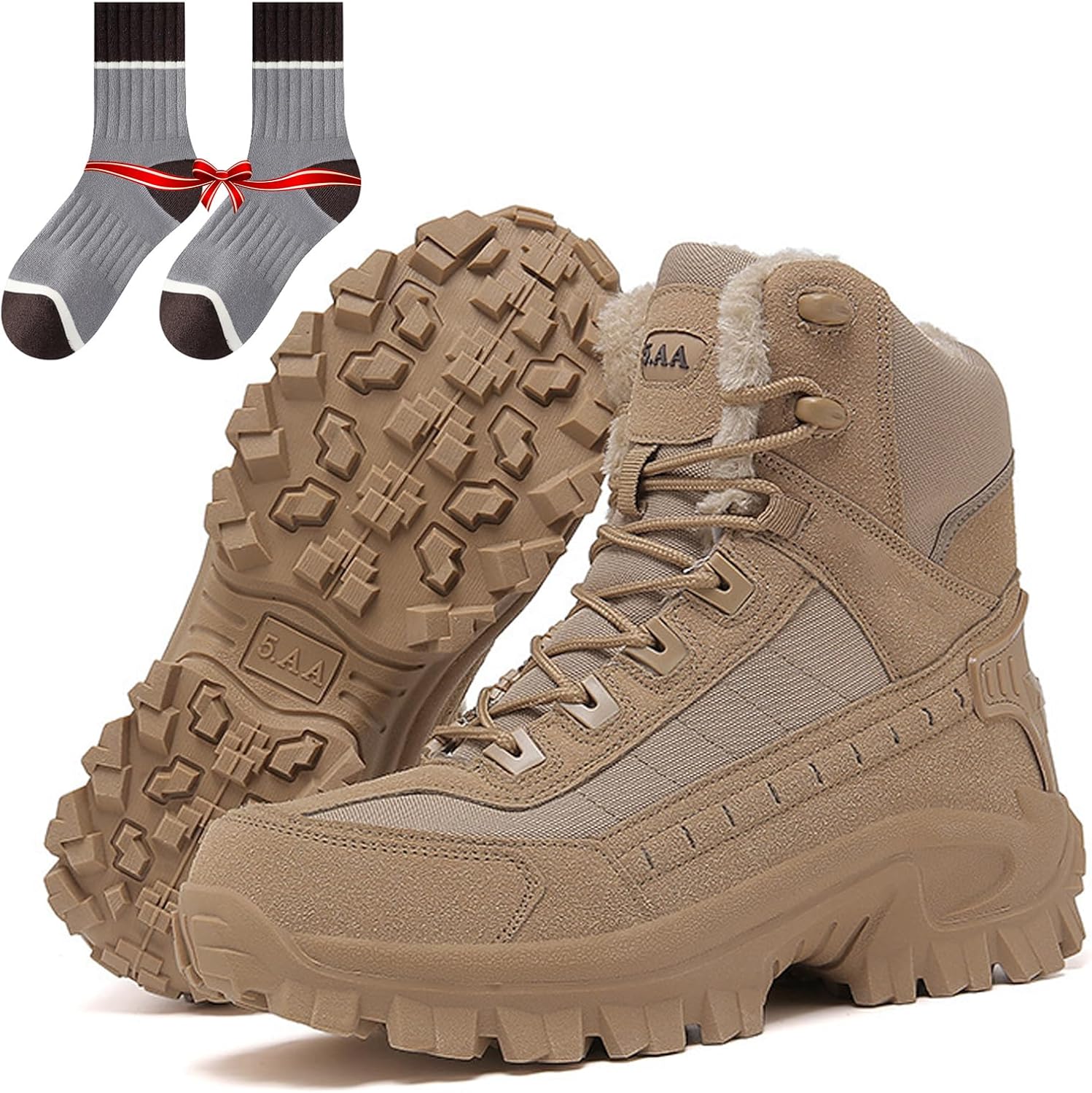 

Мужские ортопедические ботинки с защитой от проколов, водонепроницаемые треккинговые ботинки от растяжений для мужчин, ортопедические ботинки для мужчин, легкие ботинки для мужчин, износостойкие походные кроссовки для улицы Generic, коричневый