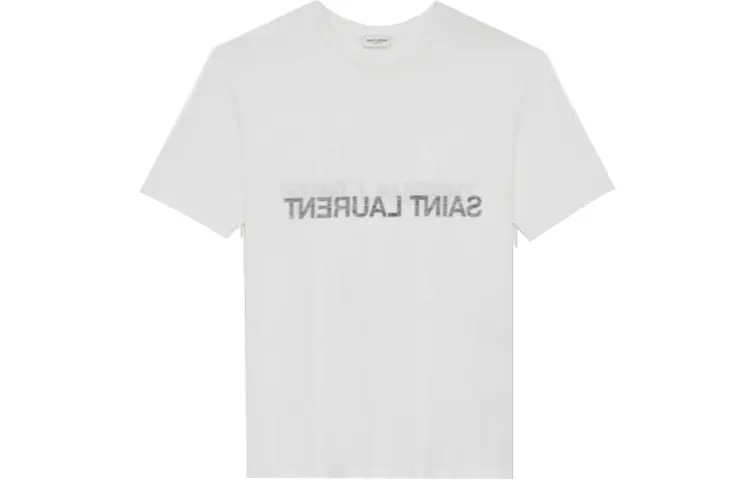 

SAINT LAURENT Мужская футболка, Белый