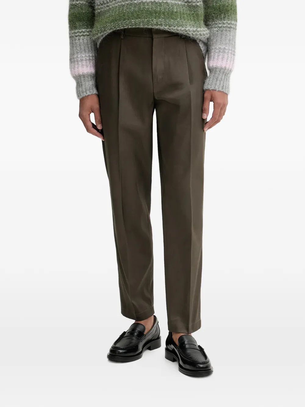 

Плиссированные брюки Barena, коричневый