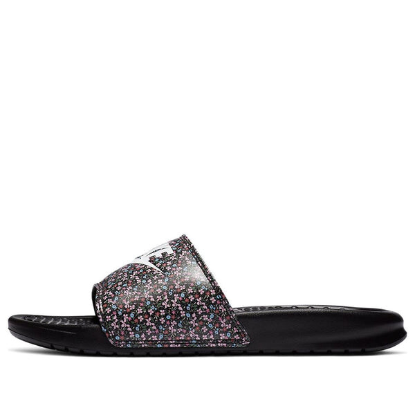 Тапочки benassi jdi sandal black Nike, черный