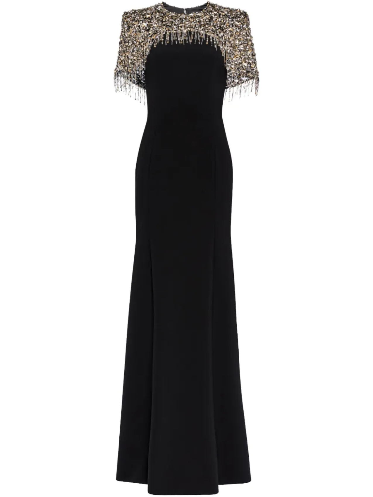 

Jenny Packham платье макси Rana, черный