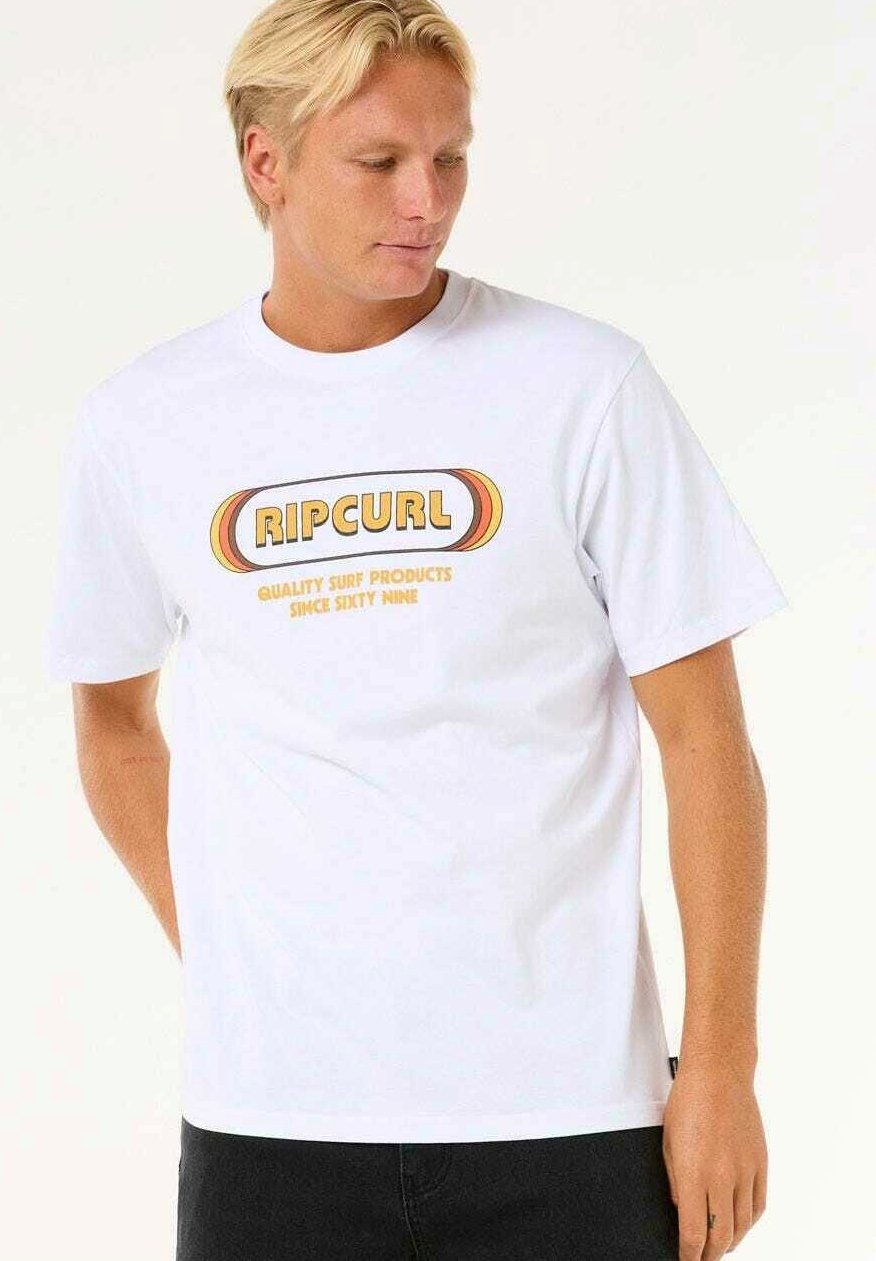

Футболка с принтом Rip Curl, белый