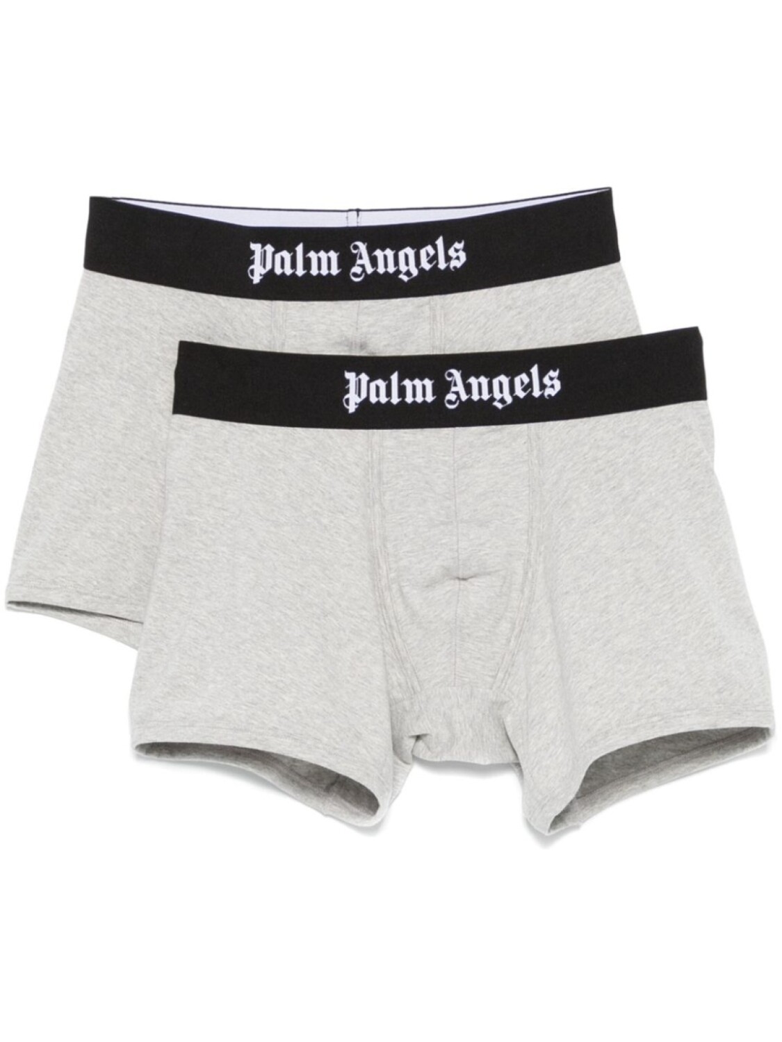 

Palm Angels комплект из двух трусов-брифов с логотипом, серый