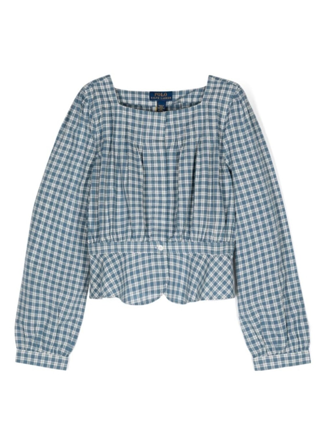 

Ralph Lauren Kids блузка в клетку, синий