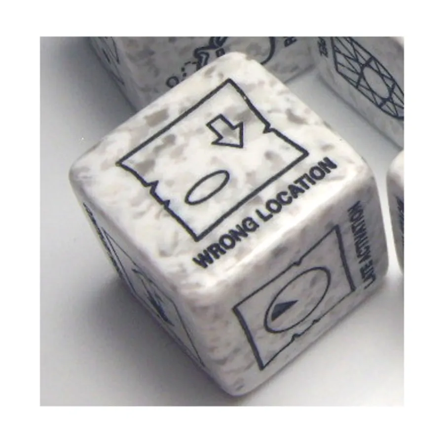 

d6 Неудачи при прокрутке, Assorted Dice (Just Games Rochester)