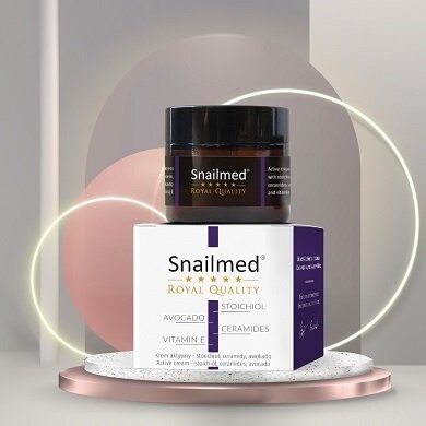 Крем для лица Snailmed — Repair для лица, шеи, подбородка. - Морщины, Растяжки, Несовершенства, 60 мл — фото 4