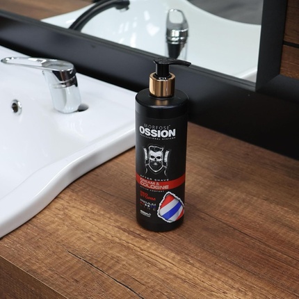 Ossion Premium Barber Line Крем и одеколон после бритья Red Storm Morfose — фото 3