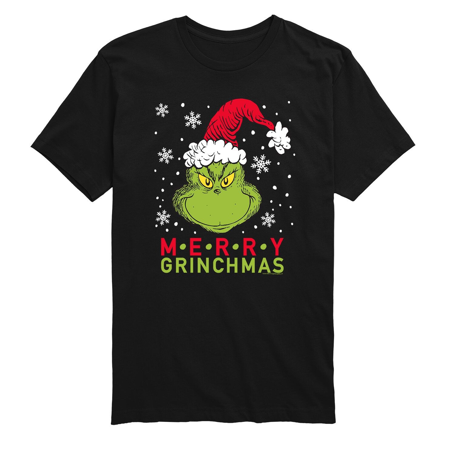 

Мужская футболка Dr. Seuss Merry Grinchmas Licensed Character
