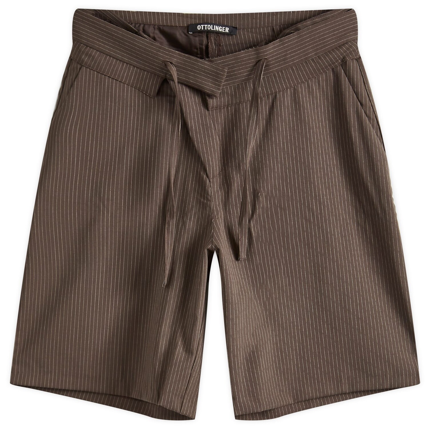 

Шорты Ottolinger Stripe Tailored Shorts, коричневый
