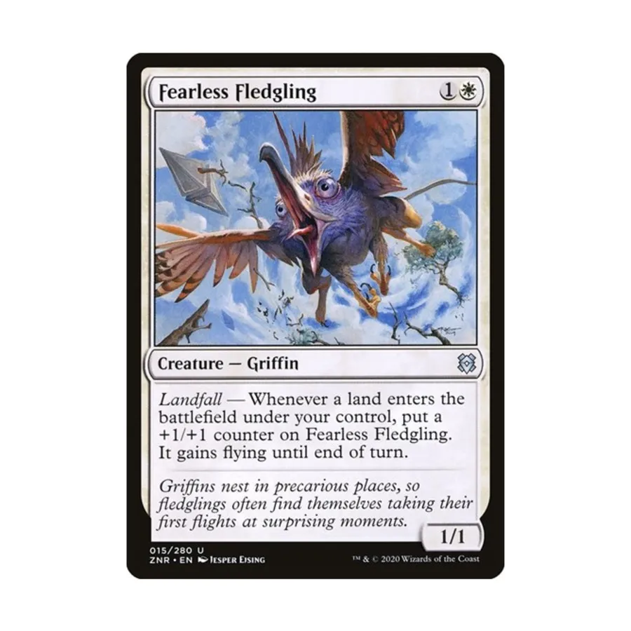 

CCG Бесстрашный птенец (U), MTG - Zendikar Rising