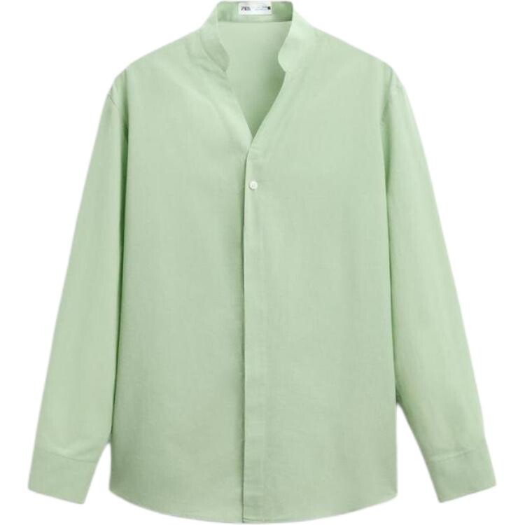 

Рубашка мужская лаймовая Zara, цвет Lime