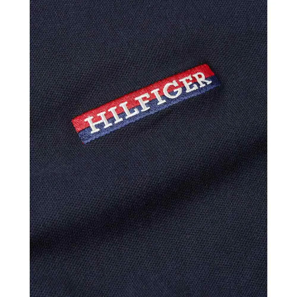 Поло с коротким рукавом Tommy Hilfiger Tipped Regular Fit, синий — фото 4