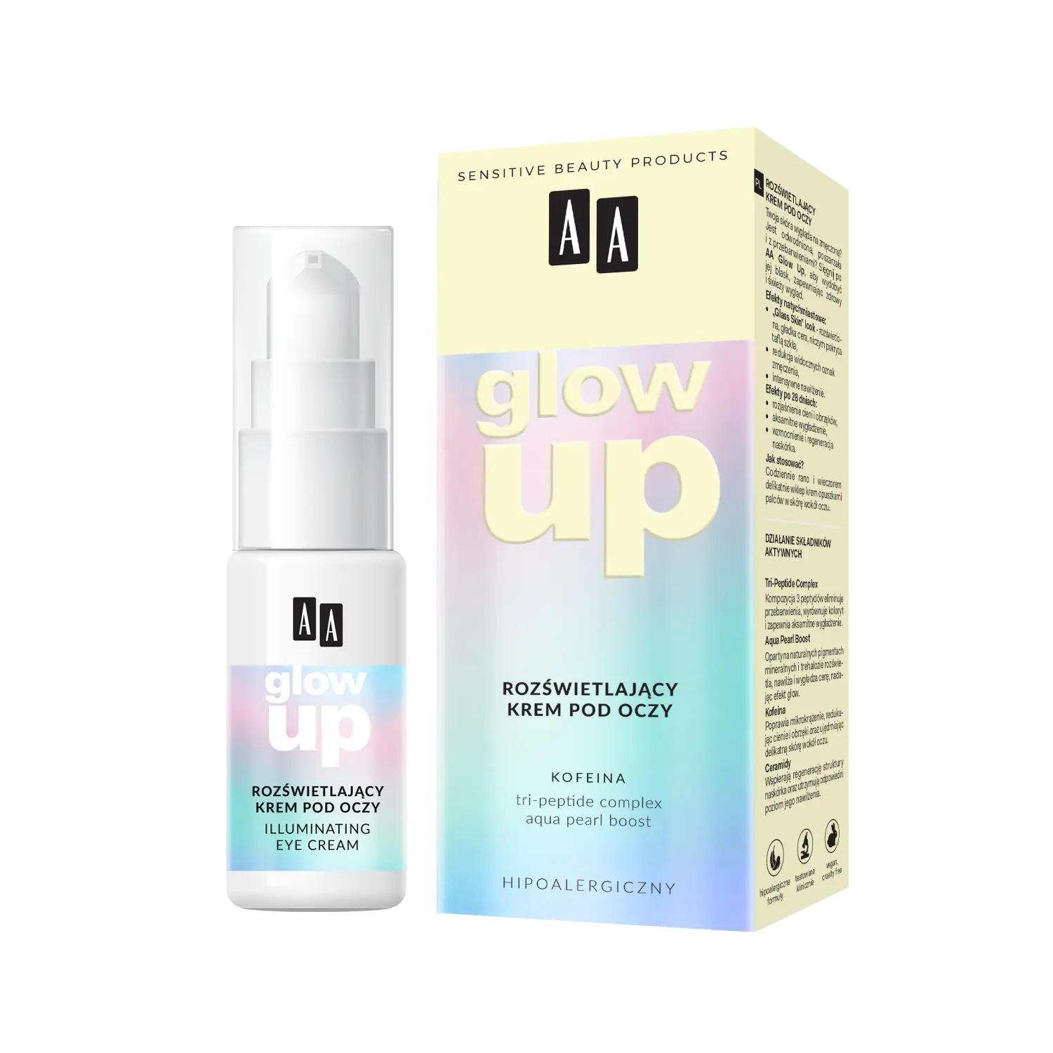 

Осветляющий крем для глаз Aa Glow Up, 15 мл