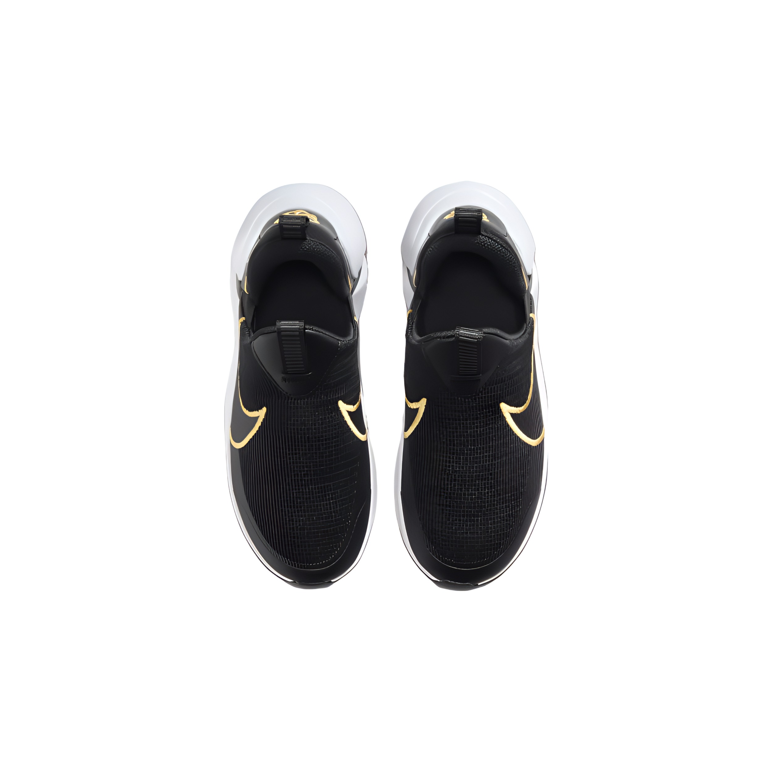 Nike Flex Plus 2 GS 'Black Metallic Gold' Чёрный Золотой — фото 3