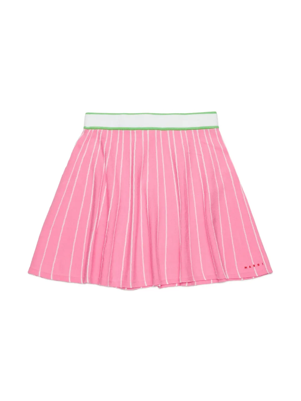 

Юбка в полоску Marni Kids, розовый