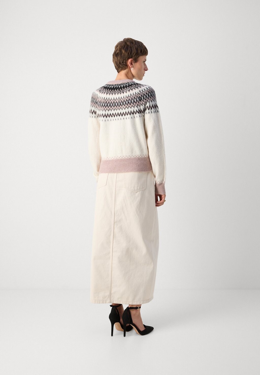 

Кардиган CARDIGAN TONE FAIR ISLE Lindex, бежевый