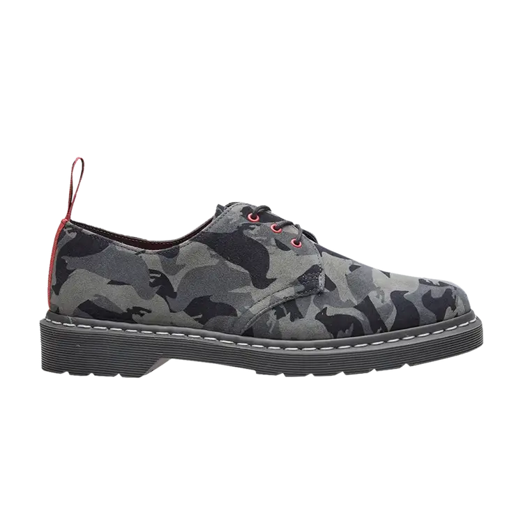 

Кроссовки Dr. Martens Jeff Staple x 1461 'Pigeon Camo', серый